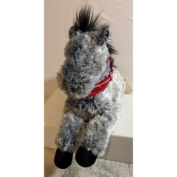 Get your Hands on a Ganz Plush Horse Stuffed Animal With Red Bandana 12" - Picture 8 of 9